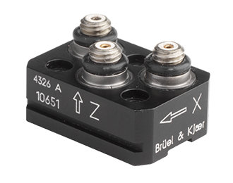 BK 微型三轴压电电荷型加速度计4326-A型