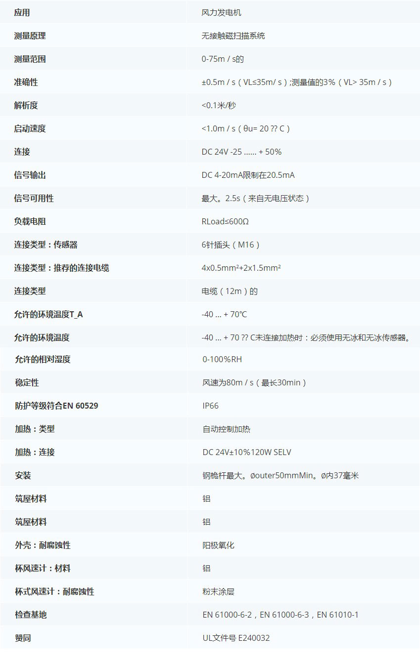 德***科瑞文KriwanINT10 IF风速传感器13N310S101技术参数