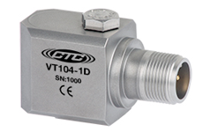 CTC双输出压电速度振动传感器VT104